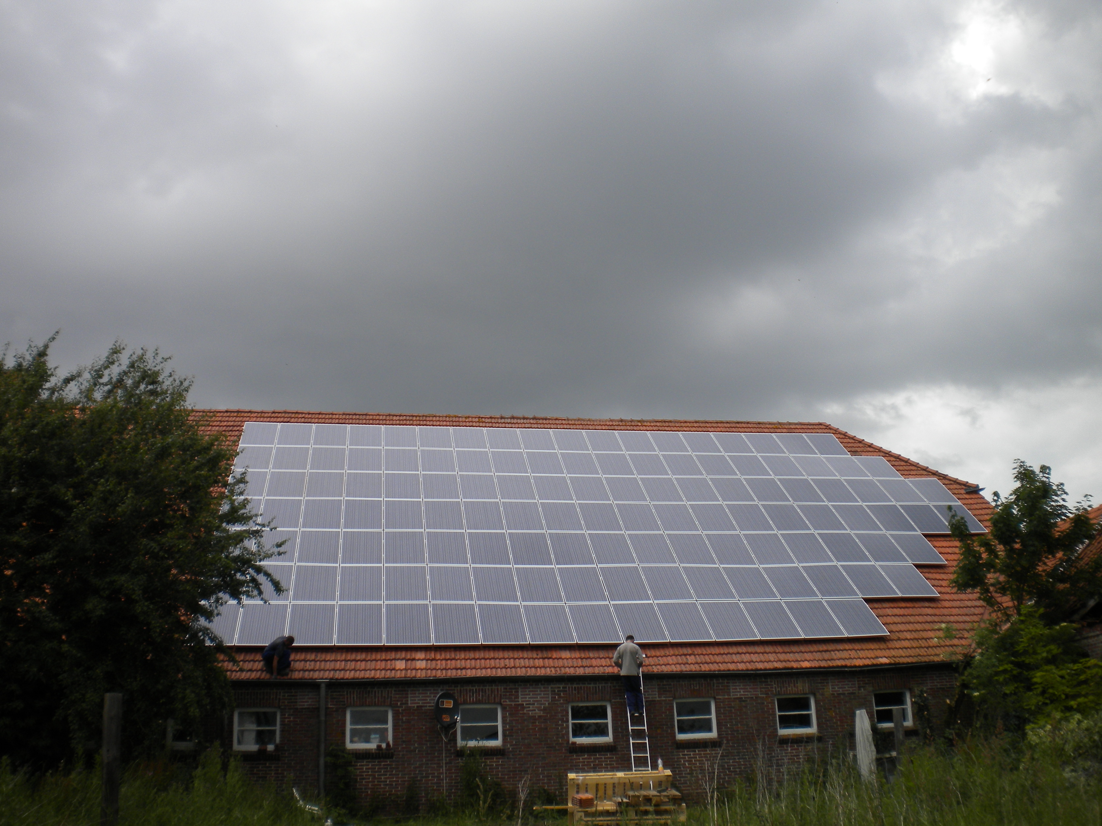 30 Kwp Ziegeldach in Emden