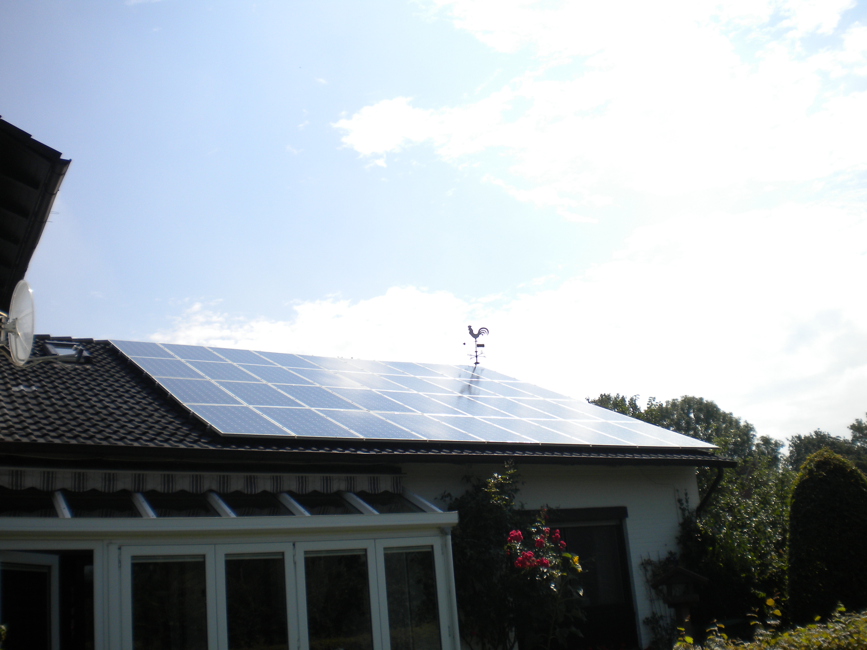 5 Kwp Ziegeldach in Leer