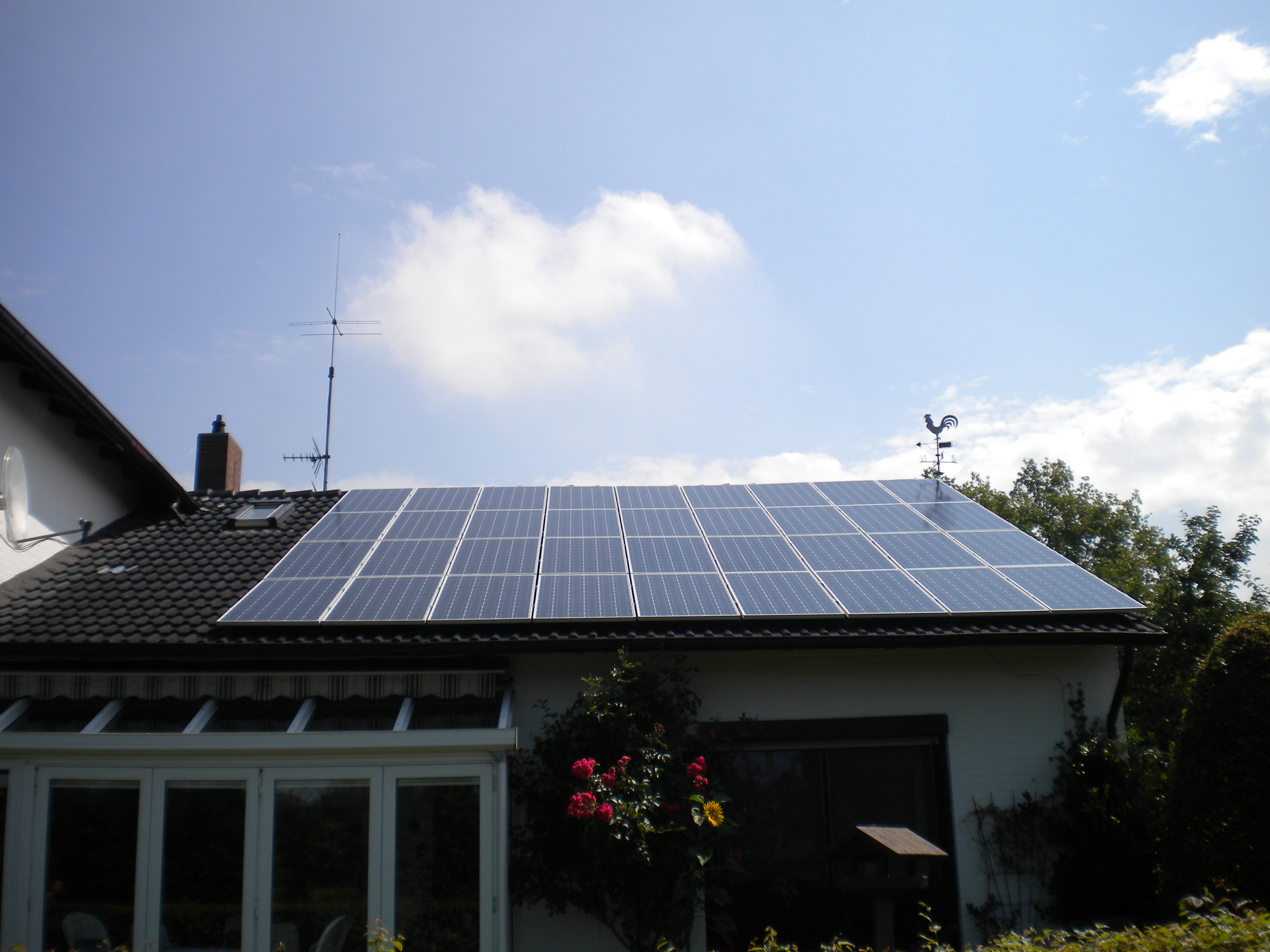 5 Kwp Ziegeldach in Leer