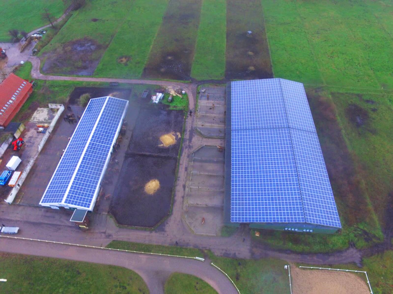 Landwirtschafts Gebäude 500 Kwp