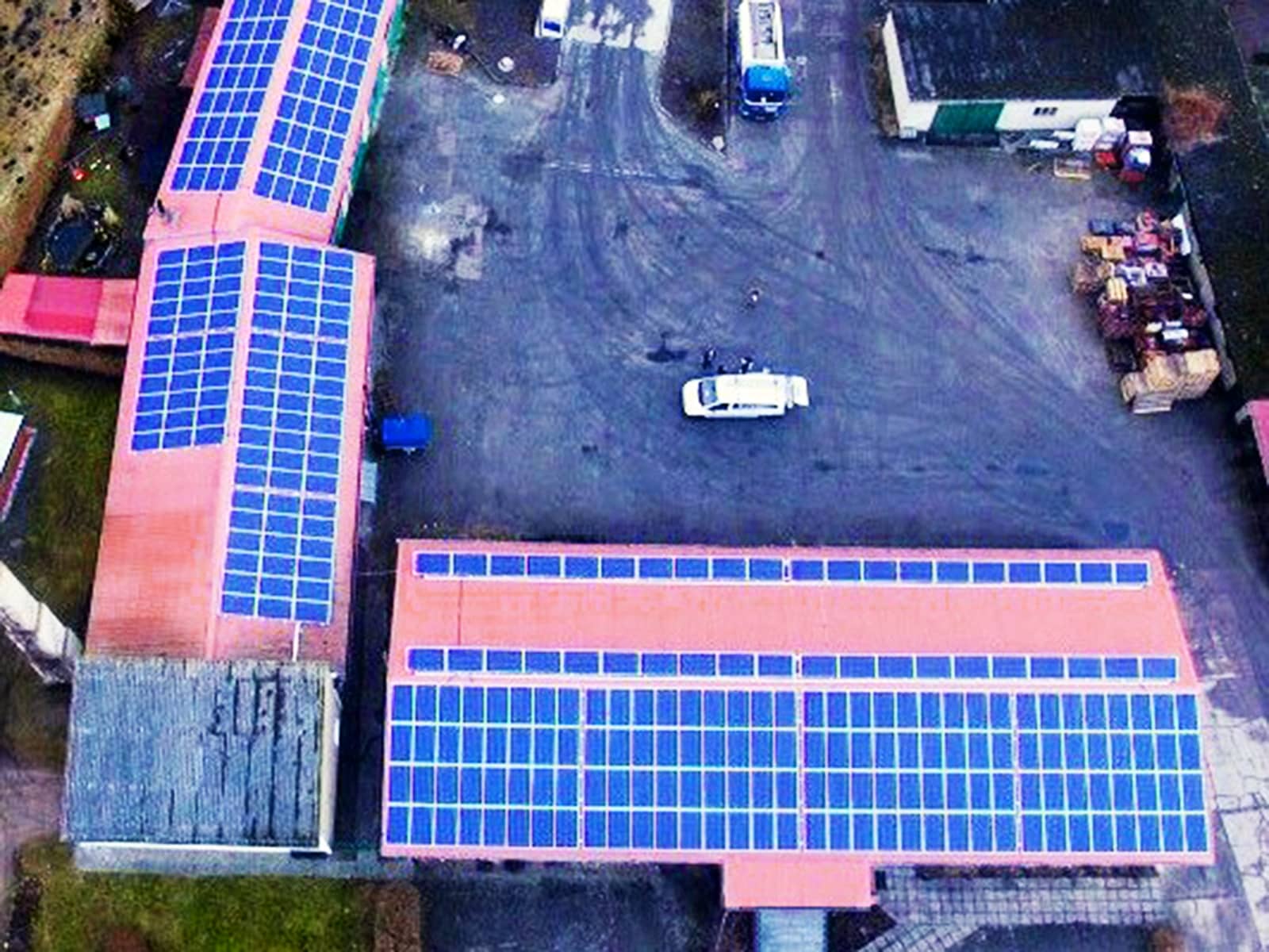 Zehdenick, Lagerhaus 250 Kwp
